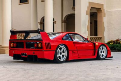 1100万5000ドル（邦貨換算約16億3600万円）で落札されたフェラーリ「F40コンペティツィオーネ」（C）Courtesy of RM Sotheby's