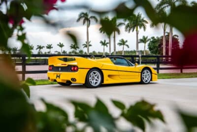 924万5000ドル（邦貨換算約13億6068万円）で落札されたフェラーリ「F50」（C）Courtesy of RM Sotheby's