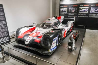 トヨタ・ガズー・レーシング（TGR）の主戦マシン、トヨタTS050 HYBRIDは2016年に登場。毎年ブラッ シュアップを重ねて進化を続け、2018年にはトヨタとして30年来の悲願であったル・マン優勝を実現