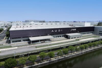 アウディE5スポーツバック：中国SAICの上海にあるフォルクスワーゲンの工場に専用ラインから出荷される