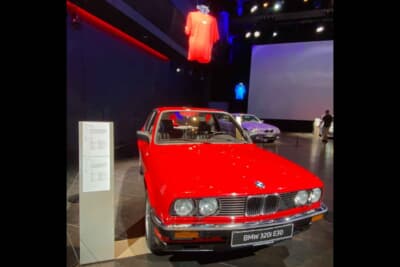 BMW Weltに展示されているE30