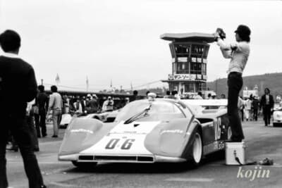 フェラーリ 512M：スタート前のフェラーリ512M