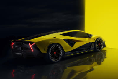 ランボルギーニ フェノメノ：ロングテールシルエットが強調されたエアロダイナミクスデザイン