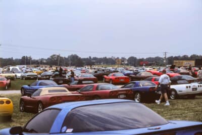 ここまで大量のコルベットを1度に見るのは初めて