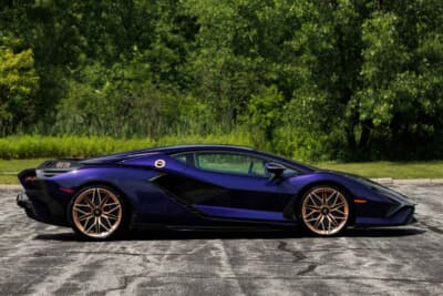 237万ドル（邦貨換算約3億4880万円）で落札されたランボルギーニ「シアン FKP37」（C）Courtesy of RM Sotheby's