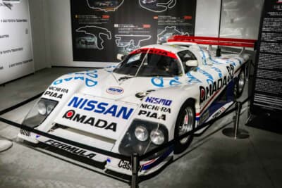 日産のル・マン初挑戦は1986年。マーチの市販シャシーにVG30ツインターボエンジンを搭載。最新モデ ルの86G（呼称は日産R86V）はリタイアしたが前年モデルの85G（同日産R85V）は16位完走