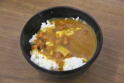 牛肉の入ったカレーはコクがあっておいしい