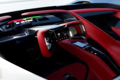 コルベット・カリフォルニアコルベットコンセプト：拡張現実（AR）ヘッドアップディスプレイを採用