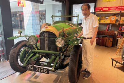 ベントレー4.5L オールド・マザー・ガン：現オーナーの涌井清春氏は埼玉県でロールス・ロイス＆ベントレーミュージアムとファクトリーを運営