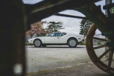 24万6400ドル（邦貨換算約3630万円）で落札されたデ・トマソ「パンテーラL」（C）Courtesy of RM Sotheby's