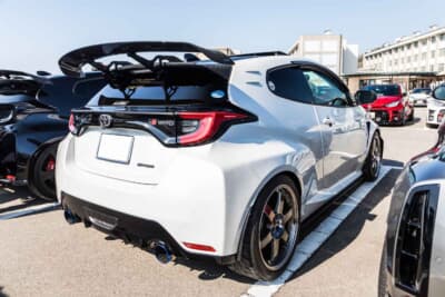 トヨタ GRヤリス：リアのスタイリングはラリーカーのようだ