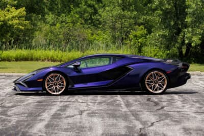 237万ドル（邦貨換算約3億4880万円）で落札されたランボルギーニ「シアン FKP37」（C）Courtesy of RM Sotheby's