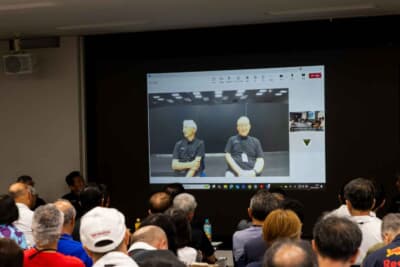 栃木の本田技術研究所からリモートで初代NSX開発責任者らも参加
