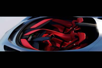 コルベット・カリフォルニアコルベットコンセプト：ドライバーを中心に設計されたコクピット