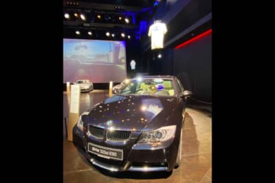 BMW Weltに展示されているE90
