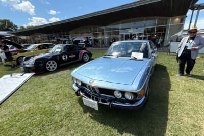 「コンクール・オブ・エレガンス」に選ばれたのは、BMW 3.0 CSi （1974年）