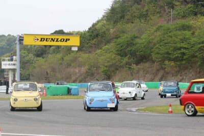 フィアット 500R：ブレーキは、オートマイスター・オリジナルブレーキシューと国産インナーキットを装着