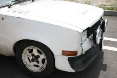 いすゞ ジェミニZZ/R：フロントマスクは先代オーナーが作ったもので、ノーマルとはかなり違う