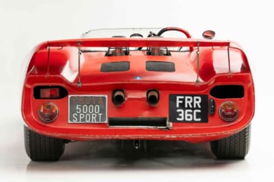 44万5000ドル（邦貨換算約6540万円）で落札されたデ・トマソ「5000スポルト」（C）Courtesy of RM Sotheby's