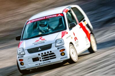 ドリフトも盛んなリンクサーキット。占有がない日はグリップと交互に走行枠が設けられている。将来は軽自動車のドリフトイベントも開催されるかもしれない