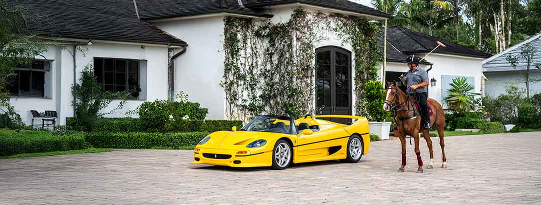 フェラーリ「F50」歴代最高価格となる13億円超で落札！元オーナーは有名ファッションデザイナー