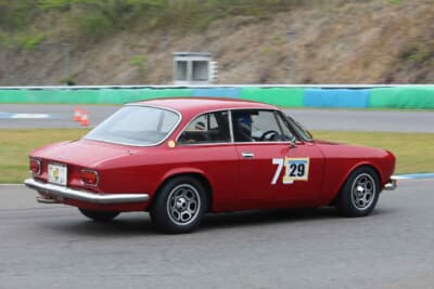アルファ ロメオ 1750GTV：幸田ピッコロレース内のクラブマザーヘッド走行枠への参加は今回が2回目