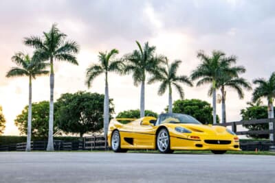 924万5000ドル（邦貨換算約13億6068万円）で落札されたフェラーリ「F50」（C）Courtesy of RM Sotheby's