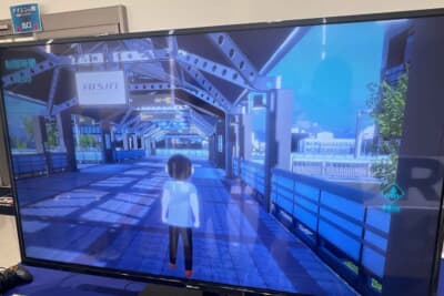 2027年に三河安城に完成予定の、プロバスケットボールチーム「シーホース三河」などのホームアリーナを、アバターでバーチャル見学できたのには感動したわ