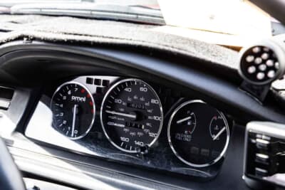 ホンダ シビックEL：マイル表示のメーターに変更してLED化