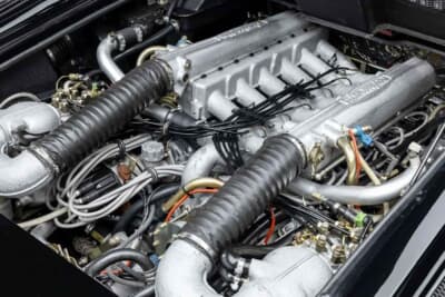 52万7500ドル（邦貨換算約7810万円）で売却されたランボルギーニ「カウンタック 25thアニバーサリー」（C）Courtesy of Broad Arrow