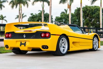 924万5000ドル（邦貨換算約13億6068万円）で落札されたフェラーリ「F50」（C）Courtesy of RM Sotheby's