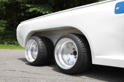 日産 サニートラック：リアホイールの4輪はSSRマーク1を装着