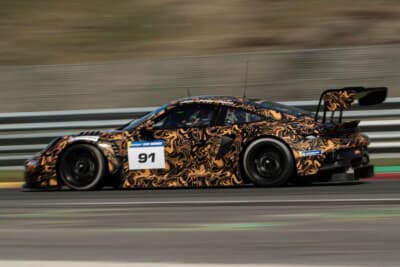 ポルシェ911GT3 R：マルチリンク式リアアクスルも改良。ボッシュ製レーシングABSと組み合わせバランスに優れたハンドリング