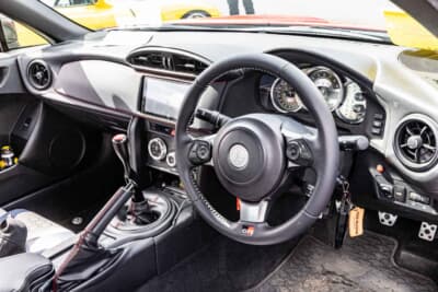 トヨタ 86：スーパーチャージャーの装着で、230ps程度のパワーになっているようだ