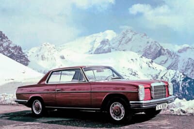 初代コンパクトシリーズのW114/W115には、クーペの250CE/280CEも加わった