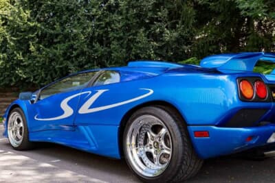 57万5000ドル（邦貨換算約約8480万円）で現在も販売中のランボルギーニ「ディアブロ SV モントレーエディション」（C）Courtesy of Broad Arrow