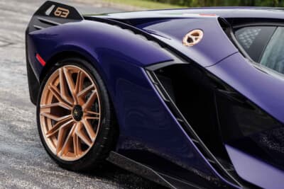 237万ドル（邦貨換算約3億4880万円）で落札されたランボルギーニ「シアン FKP37」（C）Courtesy of RM Sotheby's