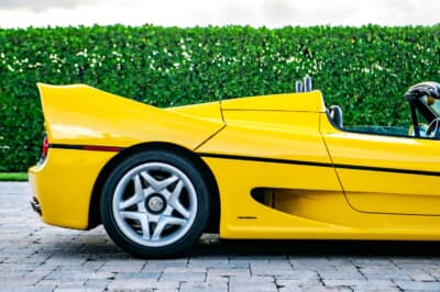 924万5000ドル（邦貨換算約13億6068万円）で落札されたフェラーリ「F50」（C）Courtesy of RM Sotheby's