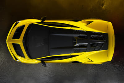 ランボルギーニ フェノメノ：窪んだルーフが気流を集め冷却を最適化する