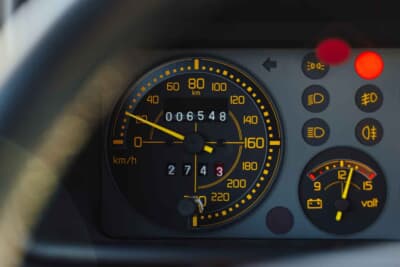 17万3600ドル（邦貨換算約2570万円）で落札されたランチア「デルタHFインテグラーレ エヴォルツィオーネ」（C）Courtesy of RM Sotheby's