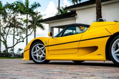 924万5000ドル（邦貨換算約13億6068万円）で落札されたフェラーリ「F50」（C）Courtesy of RM Sotheby's