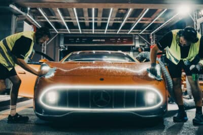 メルセデスAMG コンセプトAMG GT XX：昼夜を問わず支援体制が敷かれ、合計25の長距離記録を更新