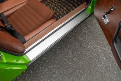 オークション終了後に6万4400ドル（邦貨換算約950万円）で販売されたポルシェ「914」（C）Courtesy of Broad Arrow