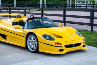 924万5000ドル（邦貨換算約13億6068万円）で落札されたフェラーリ「F50」（C）Courtesy of RM Sotheby's