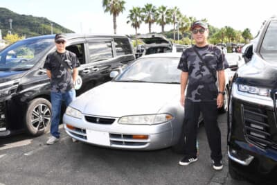 普段はジムカーナ競技に参戦している廣濱佳和さんと水越康支さん