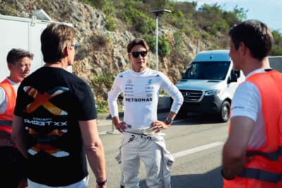 メルセデスAMG コンセプトAMG GT XX：F1ドライバーのジョージ・ラッセルも偉大なチャレンジに参加