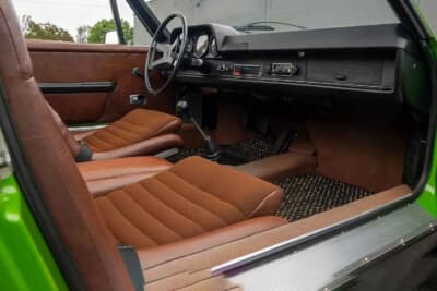 オークション終了後に6万4400ドル（邦貨換算約950万円）で販売されたポルシェ「914」（C）Courtesy of Broad Arrow