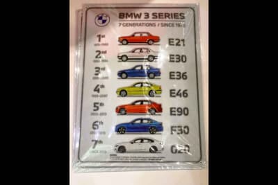 このプレートを友人のBMW定年退職祝いにプレゼントしようか迷い中