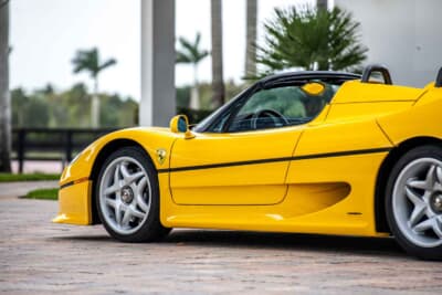 924万5000ドル（邦貨換算約13億6068万円）で落札されたフェラーリ「F50」（C）Courtesy of RM Sotheby's