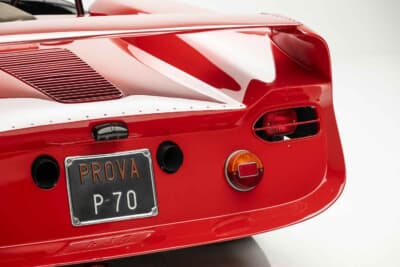 72万ドル（邦貨換算約1億700万円）で落札されたデ・トマソ「P70」C）Courtesy of RM Sotheby's